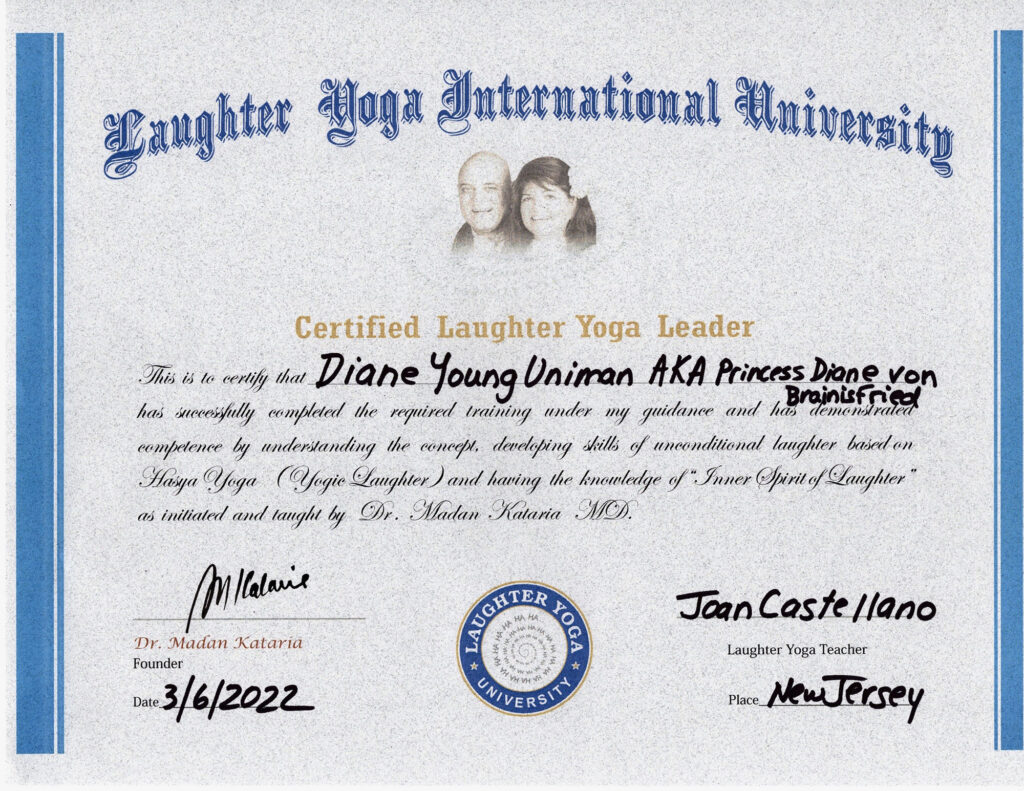 ​Laughter Yoga Certificate